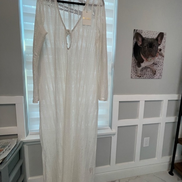 NWT Show Me Your Mumu White Vacay Coverup Size XXL - Picture 5 of 7